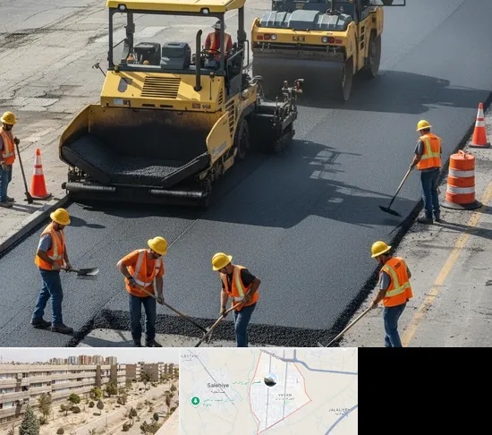 آسفالت کاری در واوان اسلامشهر