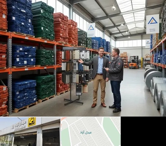 فروش ورق شیروانی و گالوانیزه در عبدل آباد