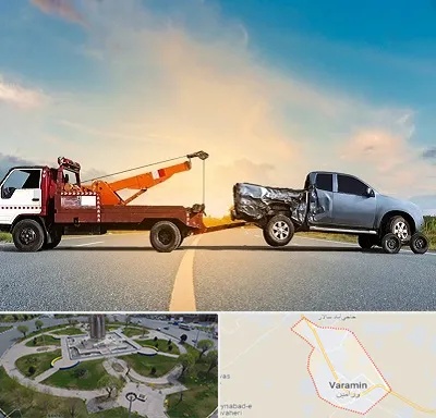 یدک کش شبانه روزی در ورامین