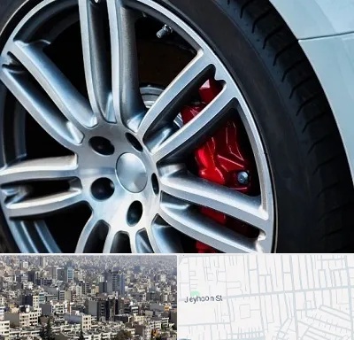 لاستیک فروشی در جیحون