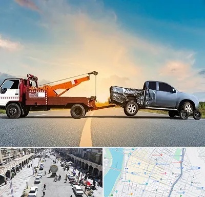یدک کش شبانه روزی در نادری اهواز