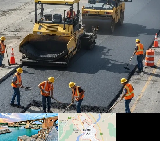 آسفالت کاری در دزفول