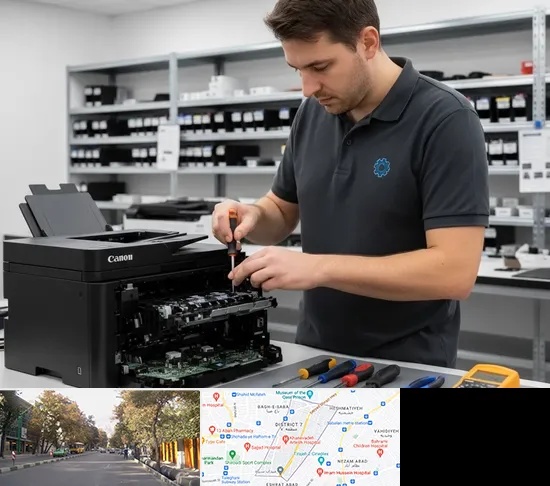 تعمیر پرینتر کانن CANON در شریعتی