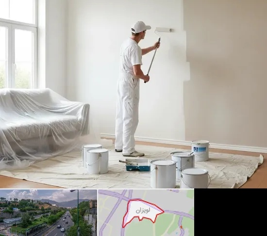 نقاشی ساختمان در لویزان