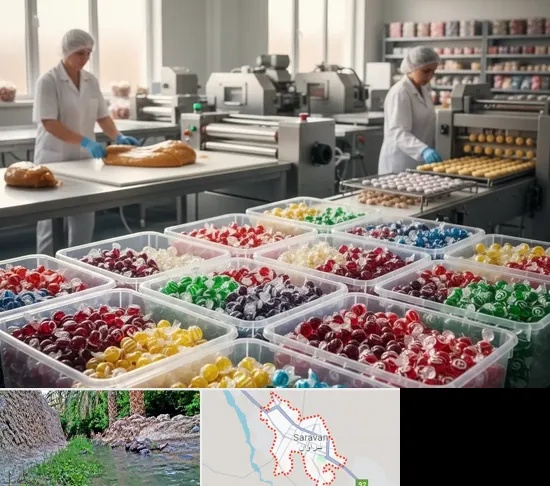 آبنبات پزی در سراوان