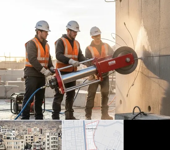 برش بتن در اسکندری