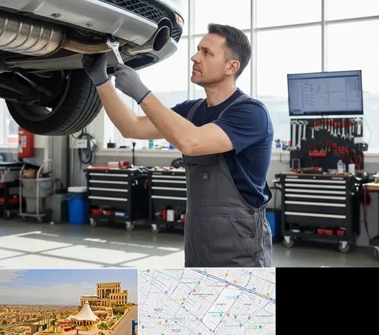 تعمیر و تعویض کاتالیزور خودرو در هاشمیه مشهد