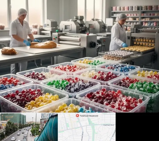 آبنبات پزی در بلوار فرحزادی