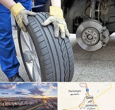 پنچرگیری در قم