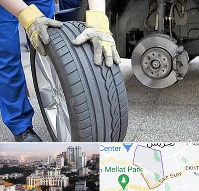 پنچرگیری در الهیه 