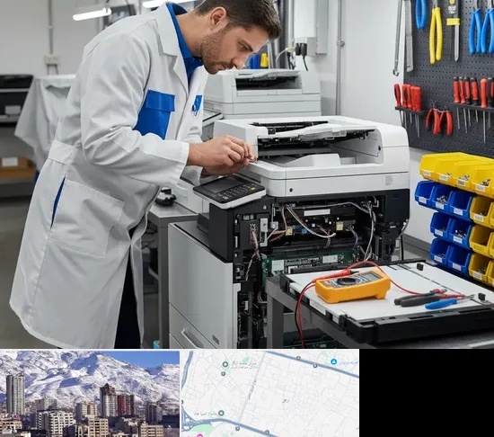 تعمیر پرینتر ریکو RICOH در ازگل