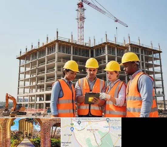پیمانکار ساختمان در شهر ری