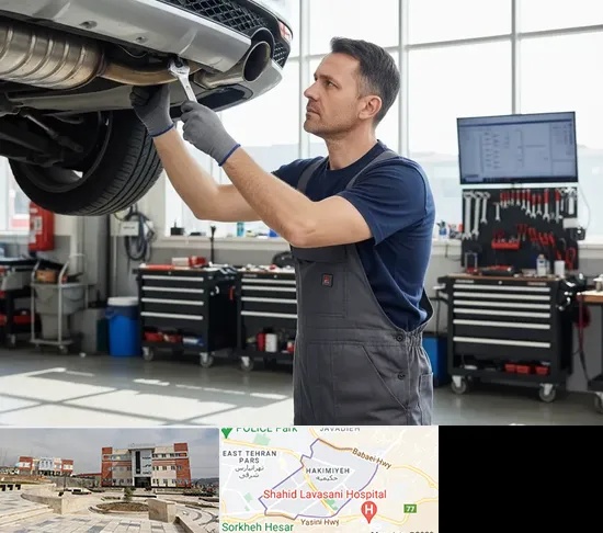تعمیر و تعویض کاتالیزور خودرو در حکیمیه