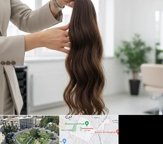 خریدار مو طبیعی در جهانشهر کرج