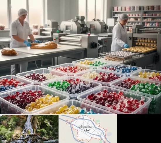 آبنبات پزی در الیگودرز