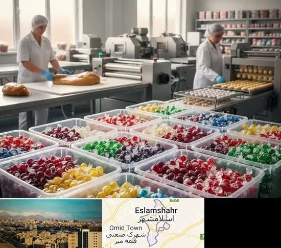 آبنبات پزی در اسلامشهر
