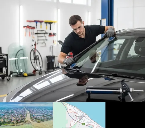تعویض شیشه خودرو در تنکابن