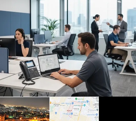 راه اندازی مرکز تلفن Voip در مارلیک کرج