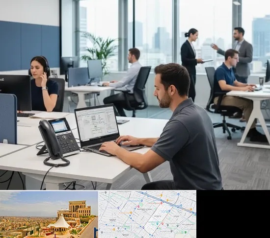 راه اندازی مرکز تلفن Voip در هاشمیه مشهد