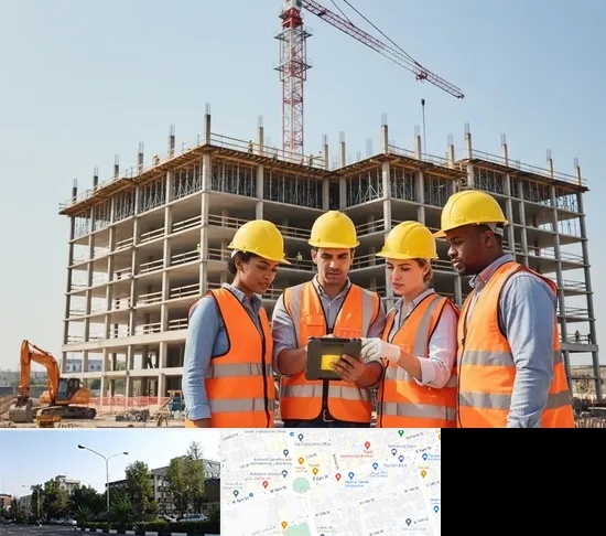 پیمانکار ساختمان در میدان کاج