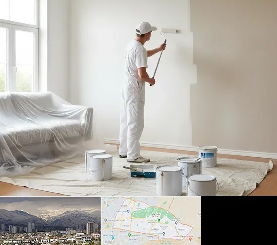 نقاشی ساختمان در منطقه 4 تهران