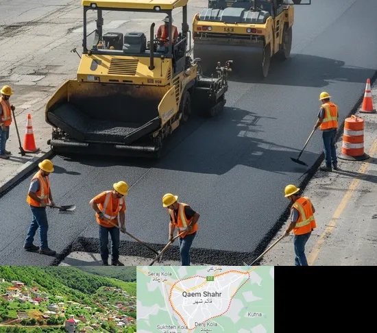 آسفالت کاری در قائم شهر