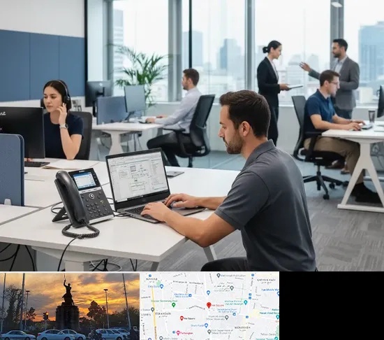 راه اندازی مرکز تلفن Voip در میدان حر