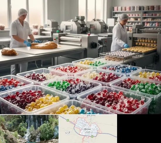 آبنبات پزی در شیروان