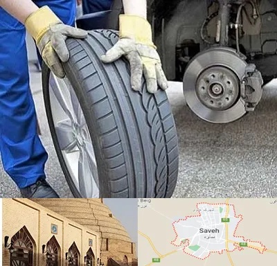 پنچرگیری در ساوه