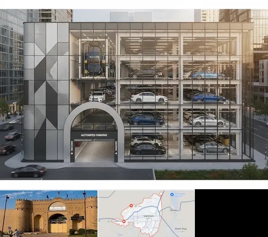 اجرا پارکینگ طبقاتی مکانیزه در ایرانشهر