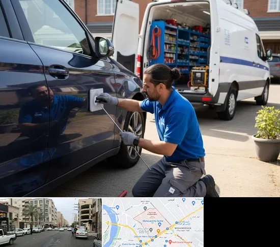 صافکاری سیار در زیتون کارمندی اهواز