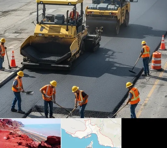 آسفالت کاری در هرمزگان