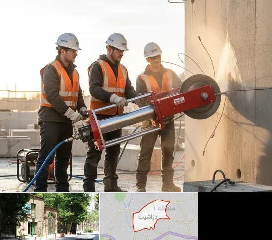 برش بتن در دزاشیب