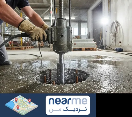 کرگیری بتن در نزدیک من