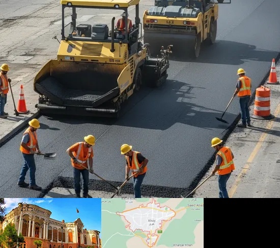 آسفالت کاری در خوی