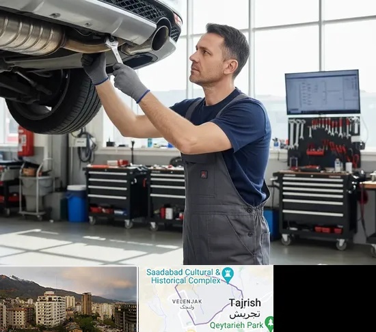 تعمیر و تعویض کاتالیزور خودرو در زعفرانیه