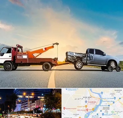 یدک کش شبانه روزی در کیانپارس اهواز