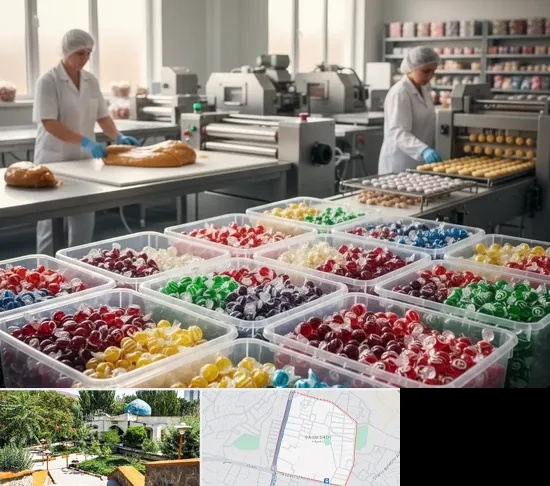 آبنبات پزی در باغمیشه تبریز