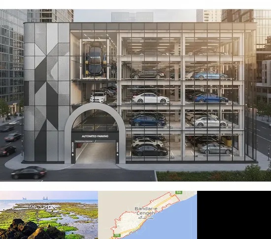 اجرا پارکینگ طبقاتی مکانیزه در بندرلنگه