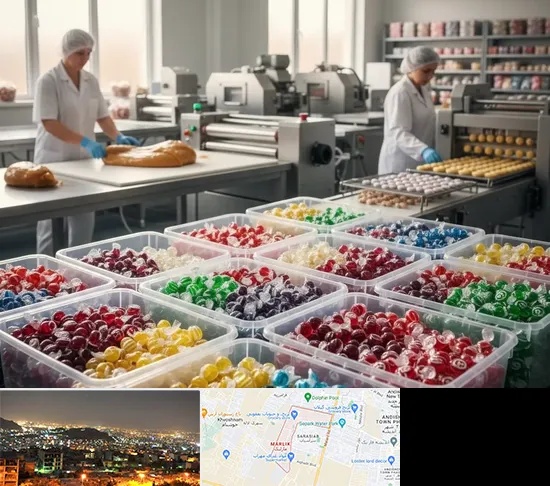 آبنبات پزی در مارلیک کرج