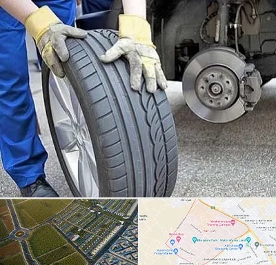 پنچرگیری در الهیه مشهد