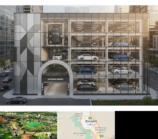 اجرا پارکینگ طبقاتی مکانیزه در بروجرد