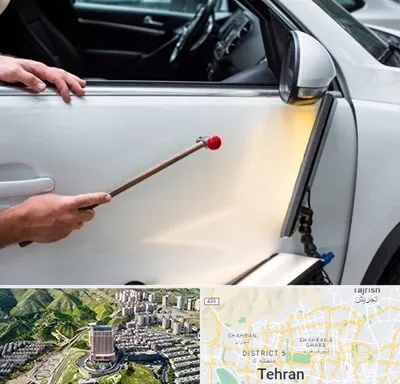 صافکاری بدون رنگ در شمال تهران 