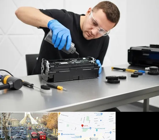 شارژ کارتریج پرینتر در خیابان آزادی