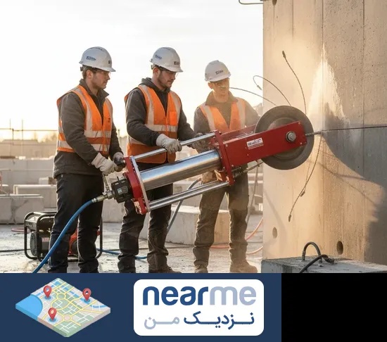 برش بتن در نزدیک من