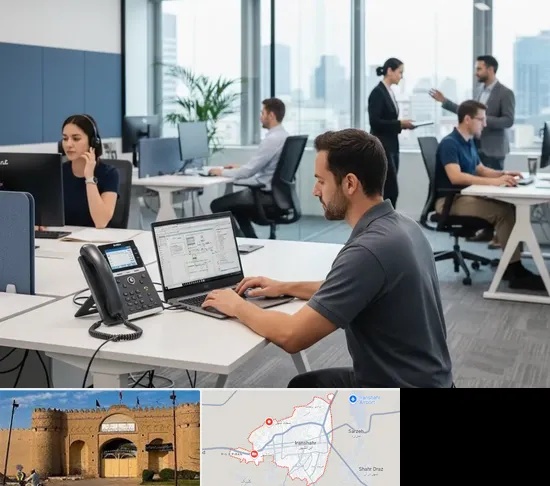 راه اندازی مرکز تلفن Voip در ایرانشهر