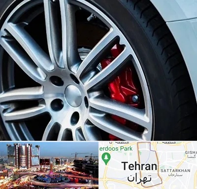 لاستیک فروشی در صادقیه