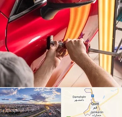 صافکاری با دستگاه مکش در قم