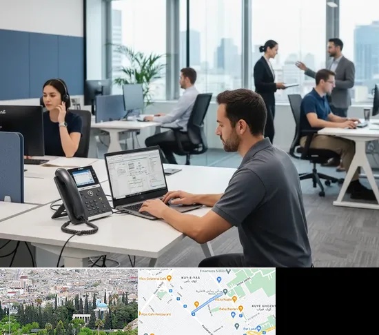 راه اندازی مرکز تلفن Voip در محلاتی شیراز