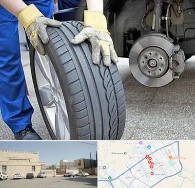 پنچرگیری در نواب اسلامشهر